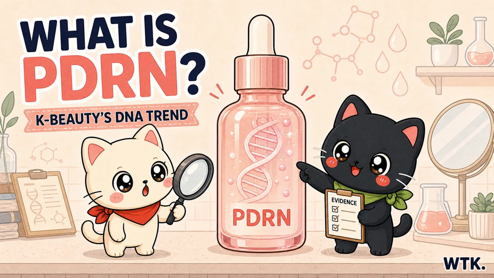 What Is PDRN? — Bori examines a DNA serum while Hodu checks the evidence behind K-beauty's PDRN skincare trend